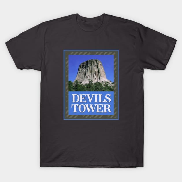 Devils Tower Wyoming T-Shirt by Dale Preston Design